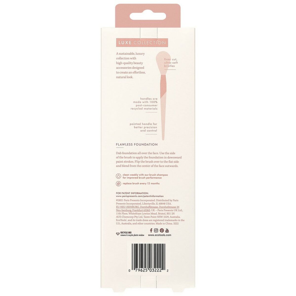 Make-up base brush Ecotools Luxe-6