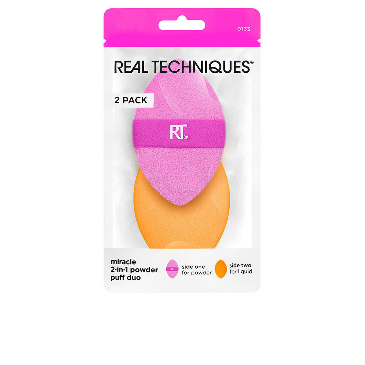 Make-up Brush Real Techniques MIRACLE 2 IN 1 (2 Units)-16