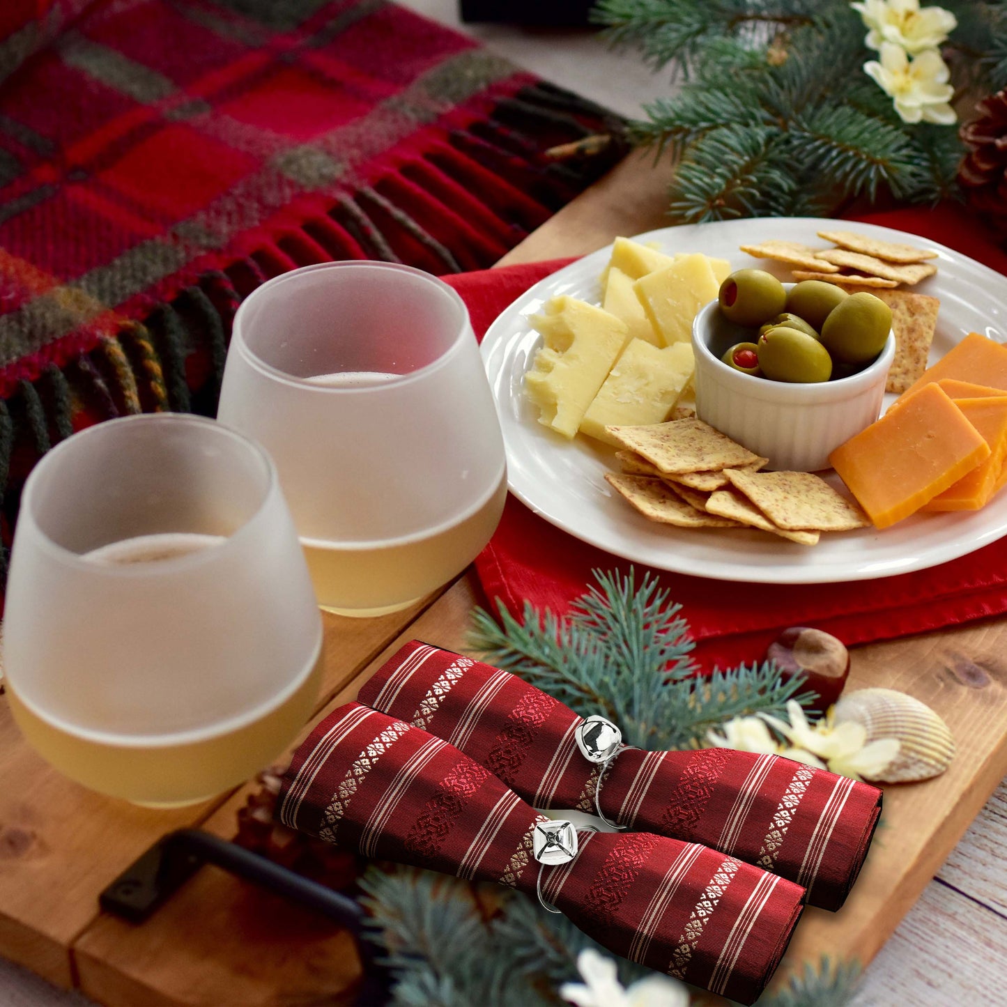 Jingle Bell Napkin Rings, Set Of 4, Np-2