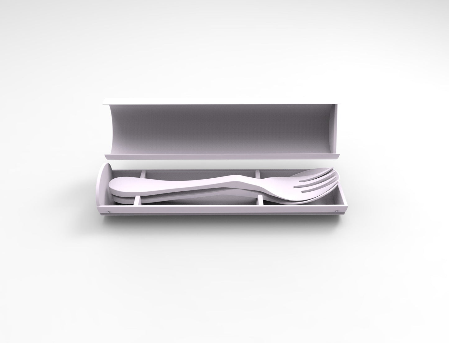 Eco 8 Piece Flatware Set and Carry Case-4