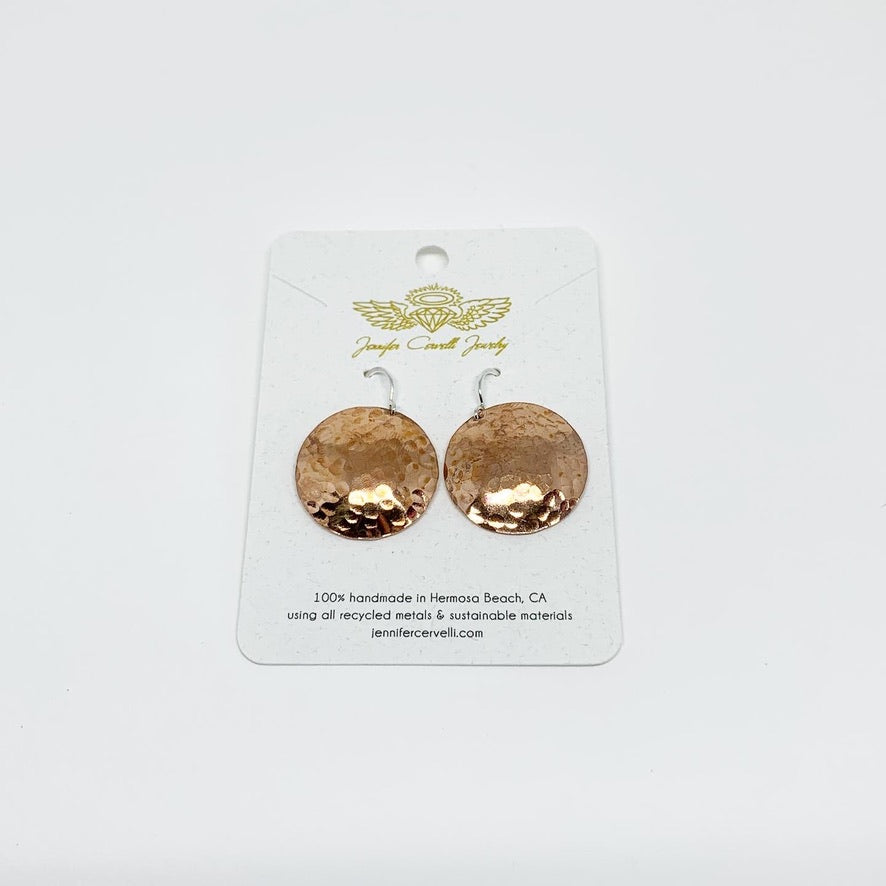Full Moon Drop Earrings-4