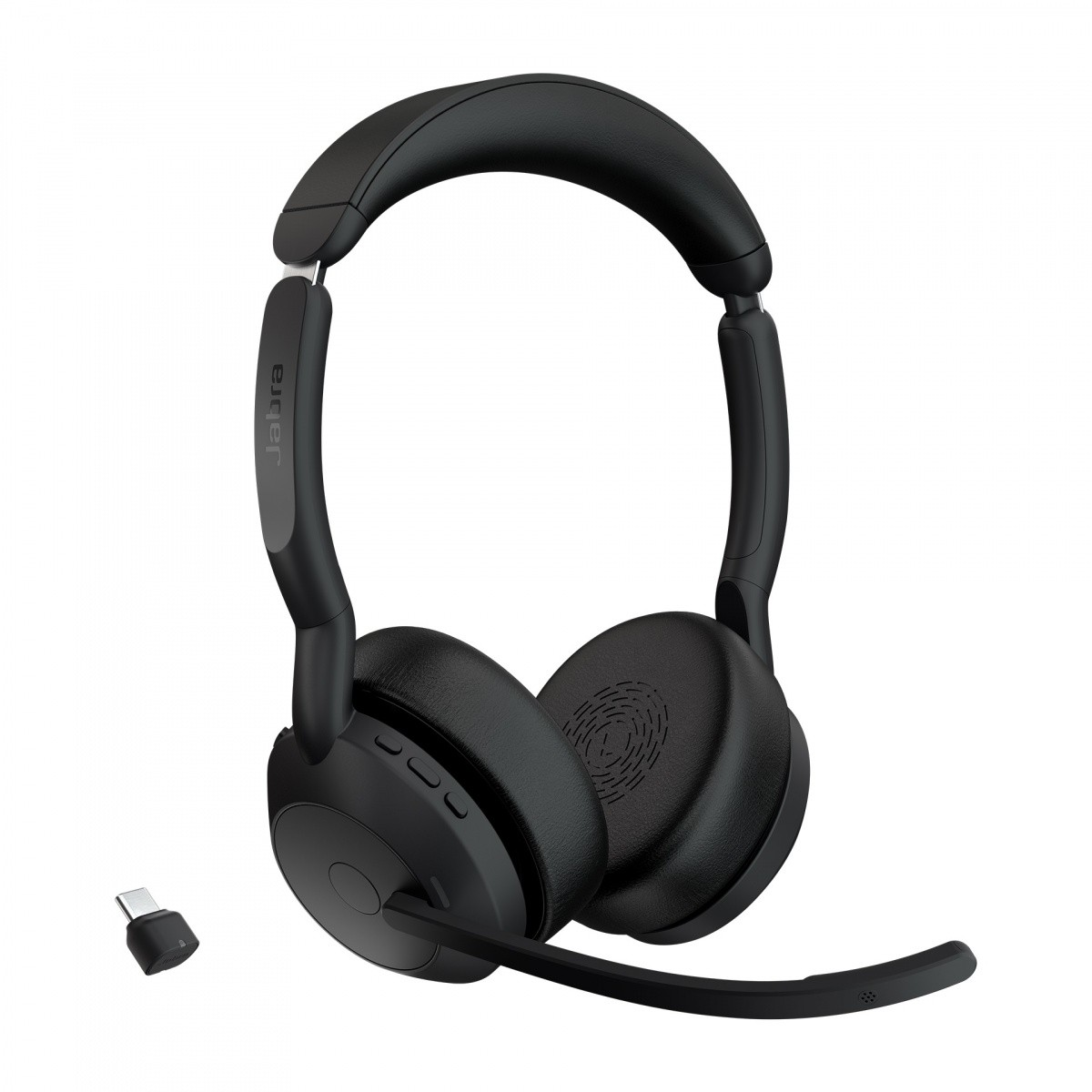 Jabra 25599-989-899 слушалка Слушалки Безжичен Лента за глава Офис/Център за обаждания Bluetooth Стойка за зареждане Черен (25599-989-899)-0