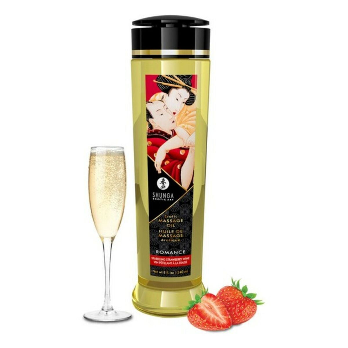 Erotic Massage Oil Shunga Romance (240 ml)-0