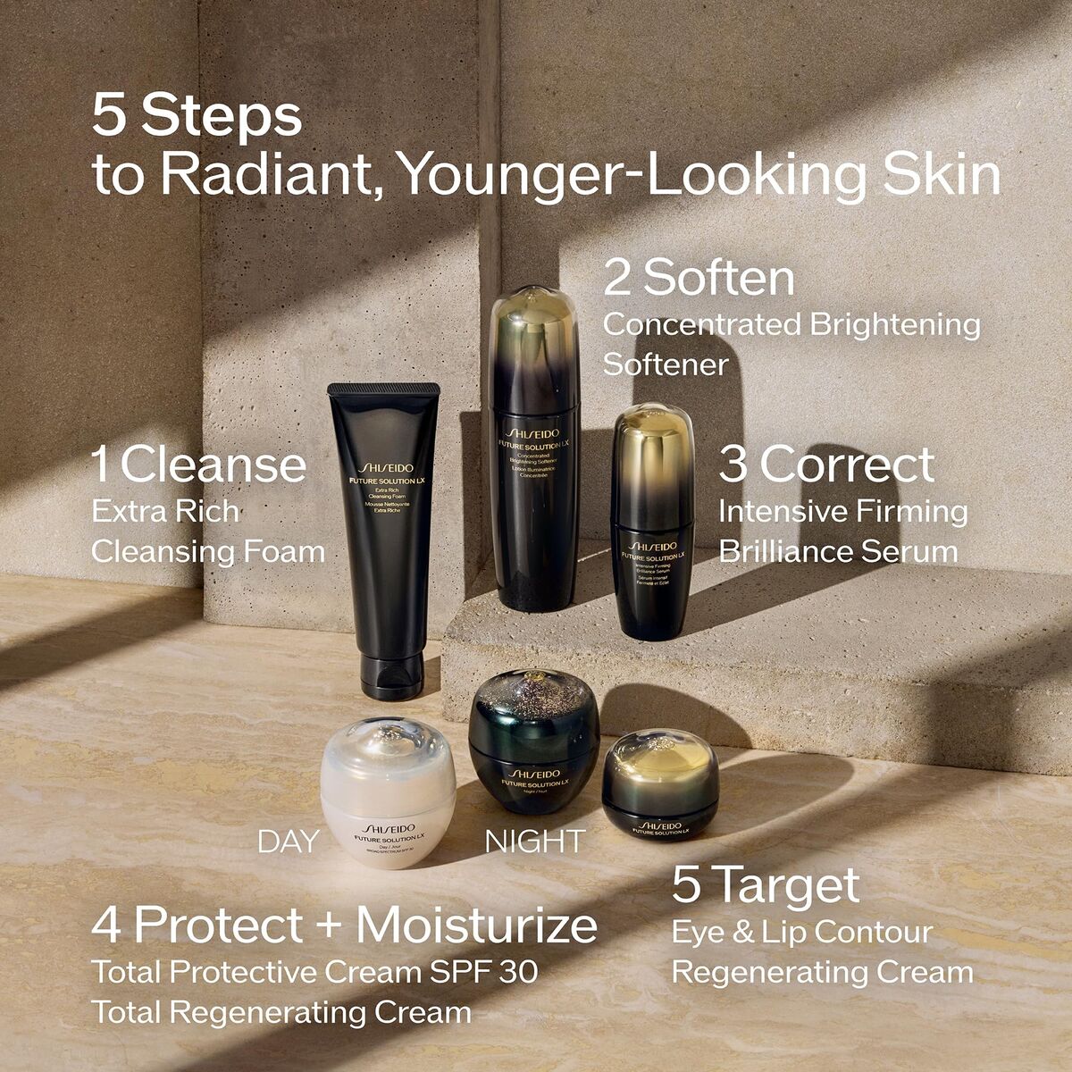 Lip balm Shiseido FUTURE SOLUTION LX-4