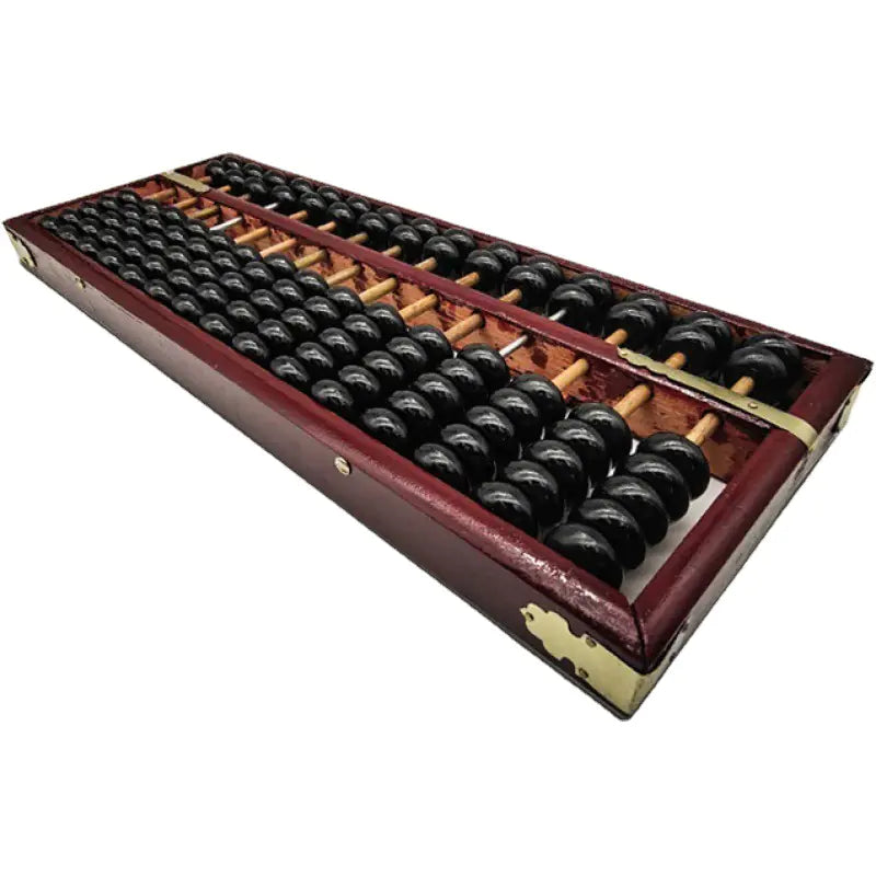 Durable Wooden Abacus for Accounting and Finance
