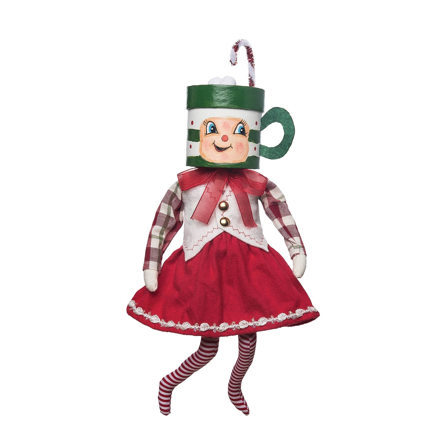 Coco Bella Gathered Traditions Box Head Art Doll-0