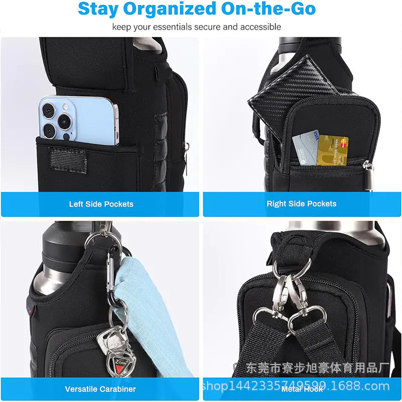 Portable Anti-collision Crossbody Cup Holder