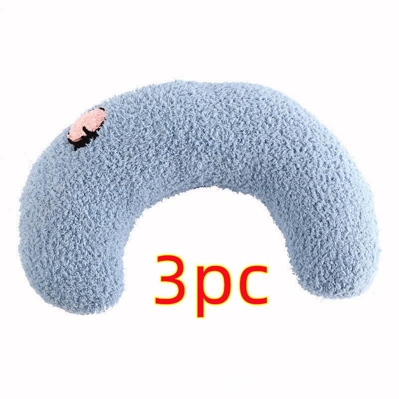 Little Pillow For Cats Fashion Neck Protector Deep Sleep Puppy U-Shaped Pillow Pets Pillow Kitten Headrest Dog Sleeping Pillow Pet Products-4