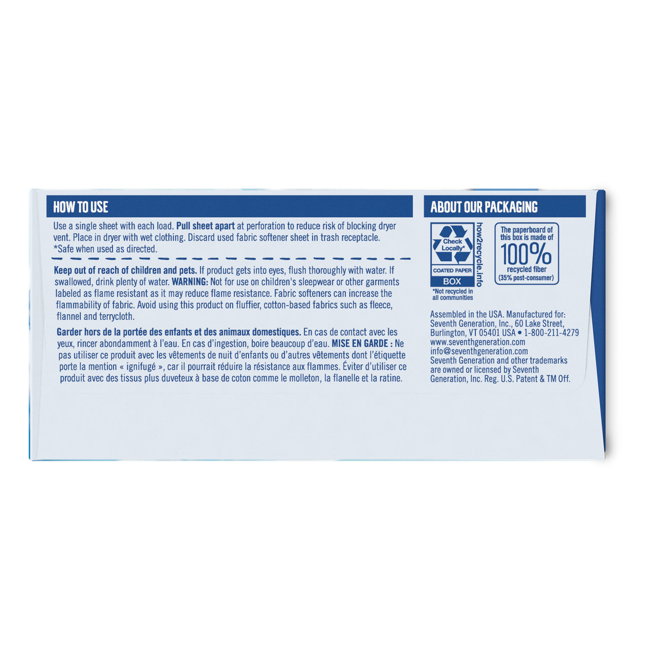 7 GEN F&C FAB SFTNR SHTS ( 4 X 80 CT   )-9