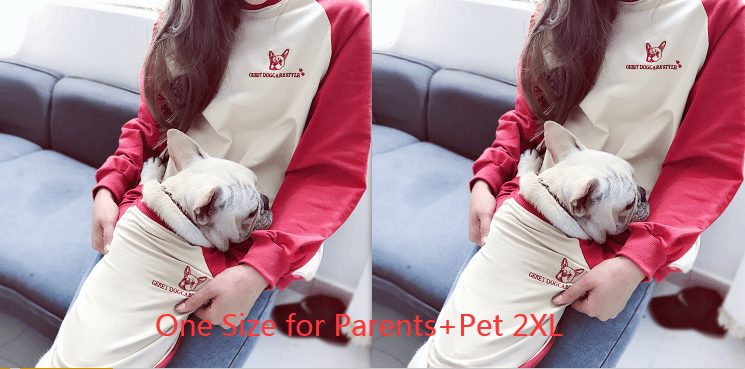 Korean Chic Long-Sleeved Dog Tee-14