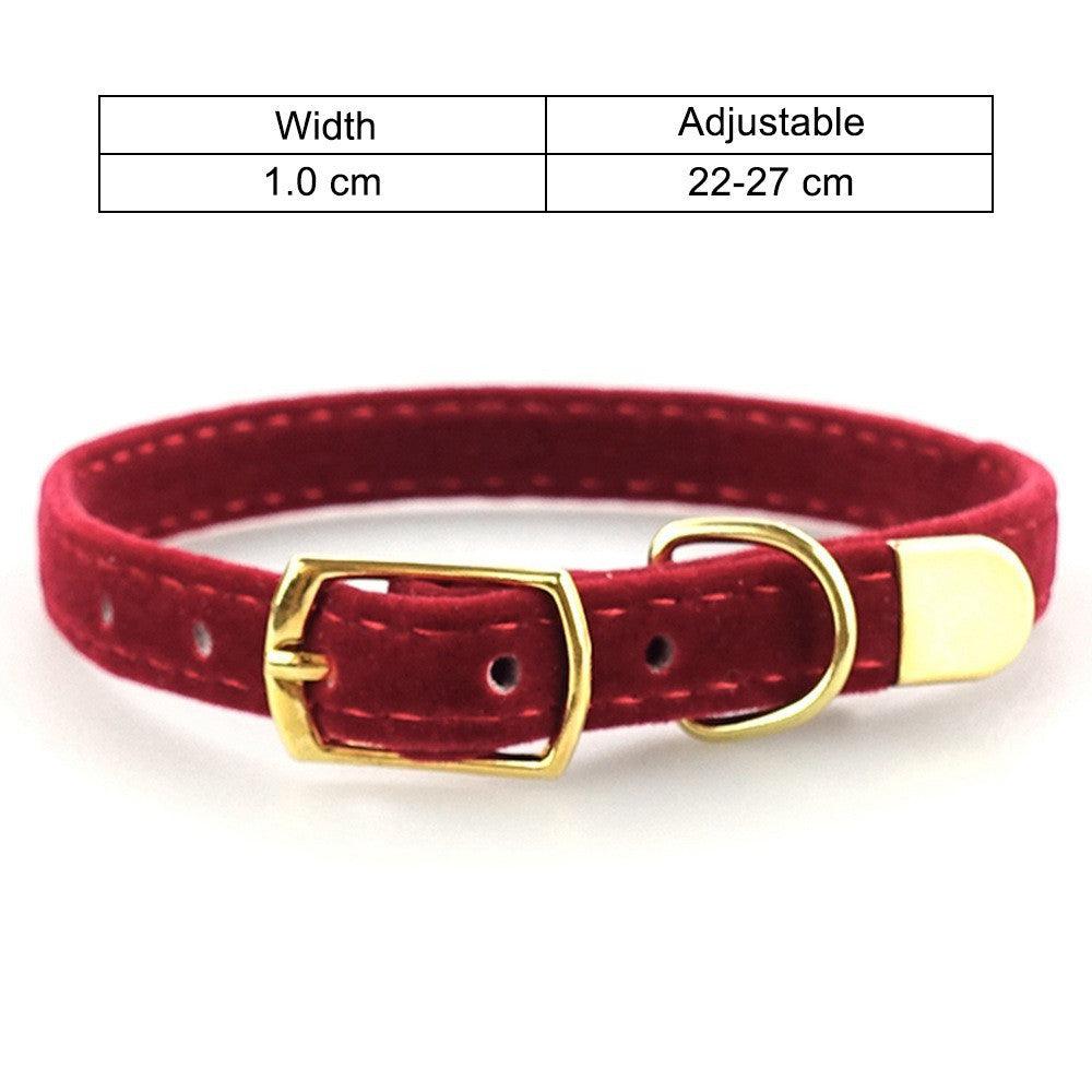 Luxurious Flocked Cat Collar: The Ultimate Pet Accessory For Style And Comfort-5