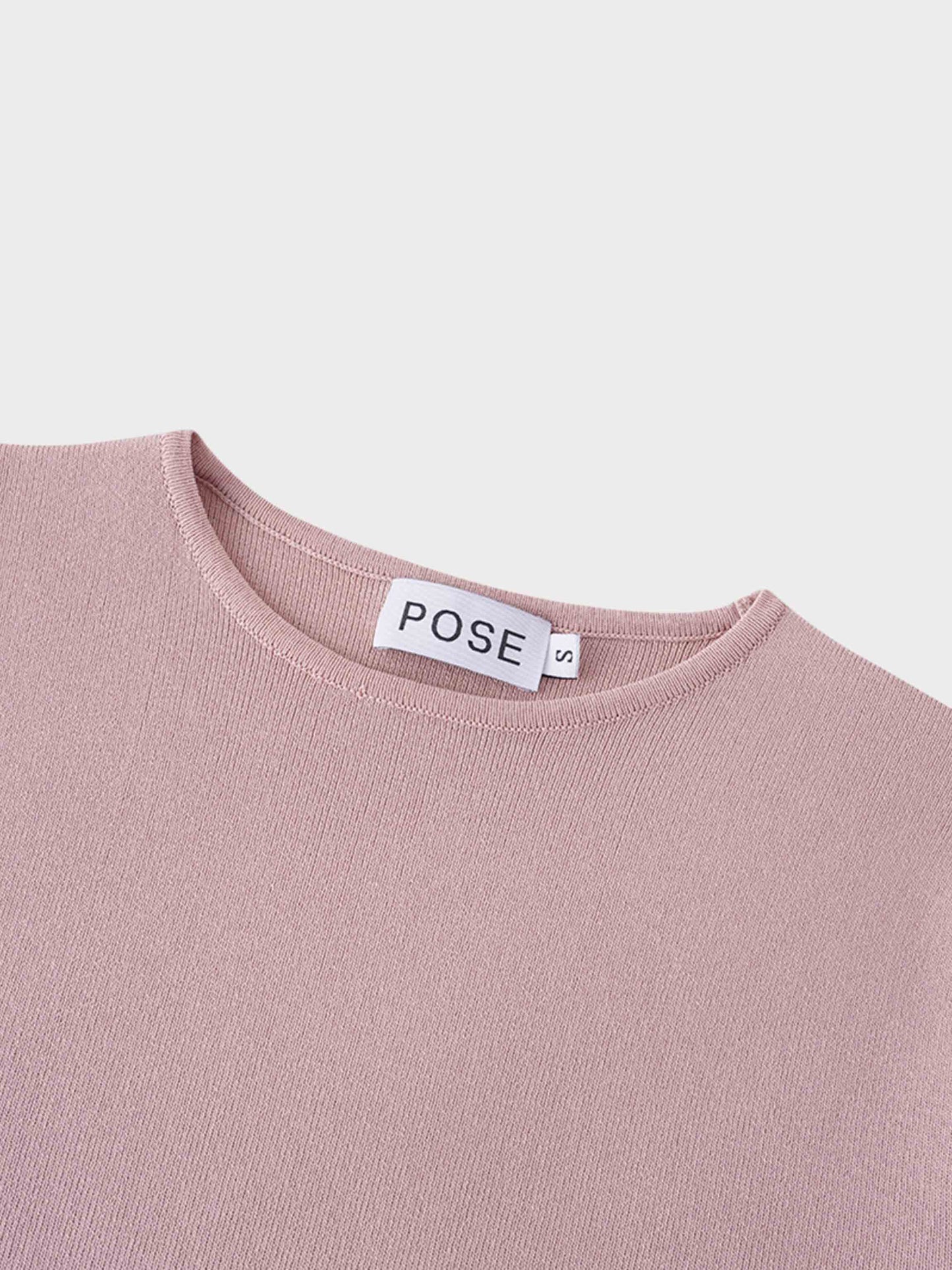 High Cuff Sweater-Blush-2