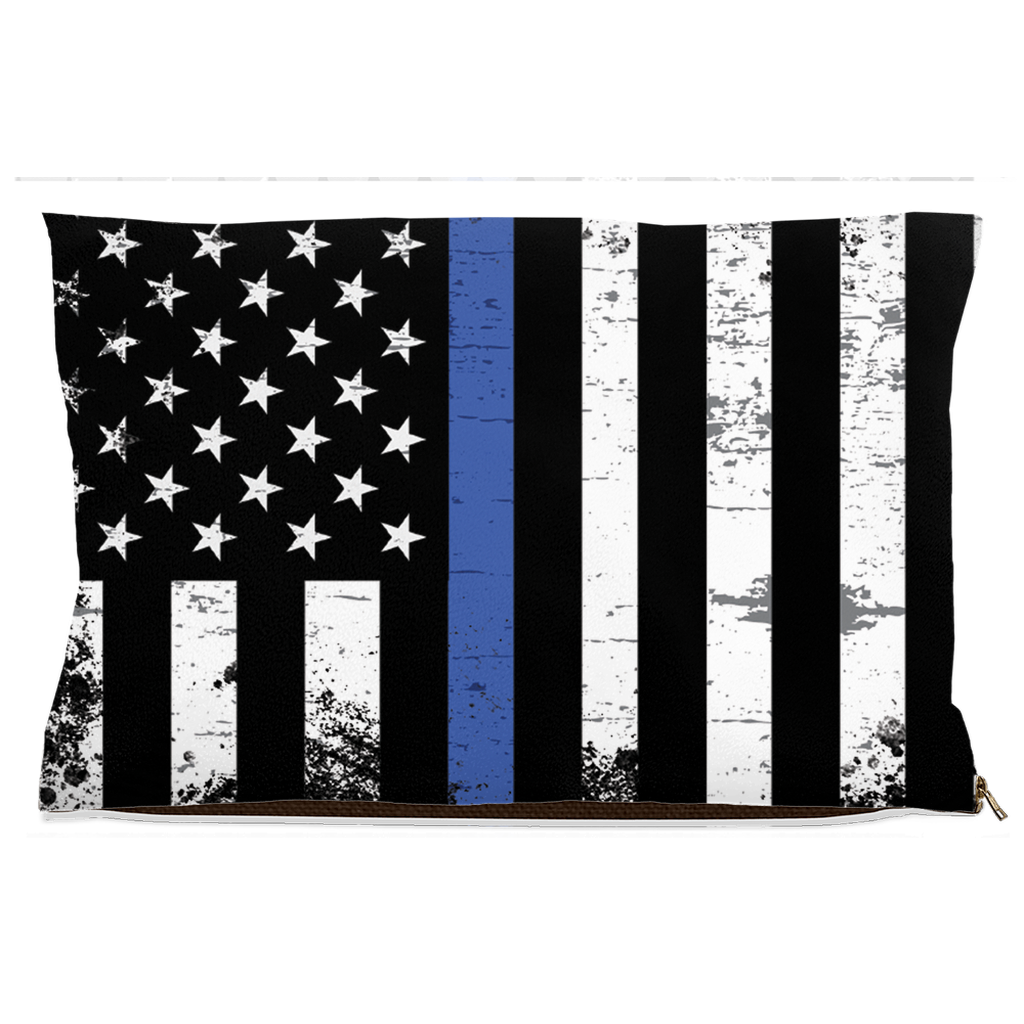 Thin Blue Line Dog Bed-1