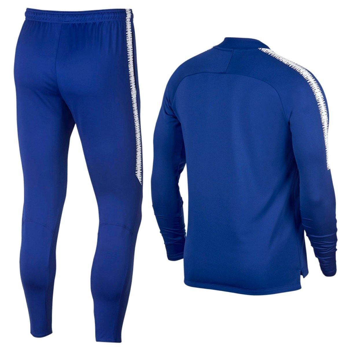 Chelsea Fc Training Technical Soccer Tracksuit 2018/19 Blue - Nike-1