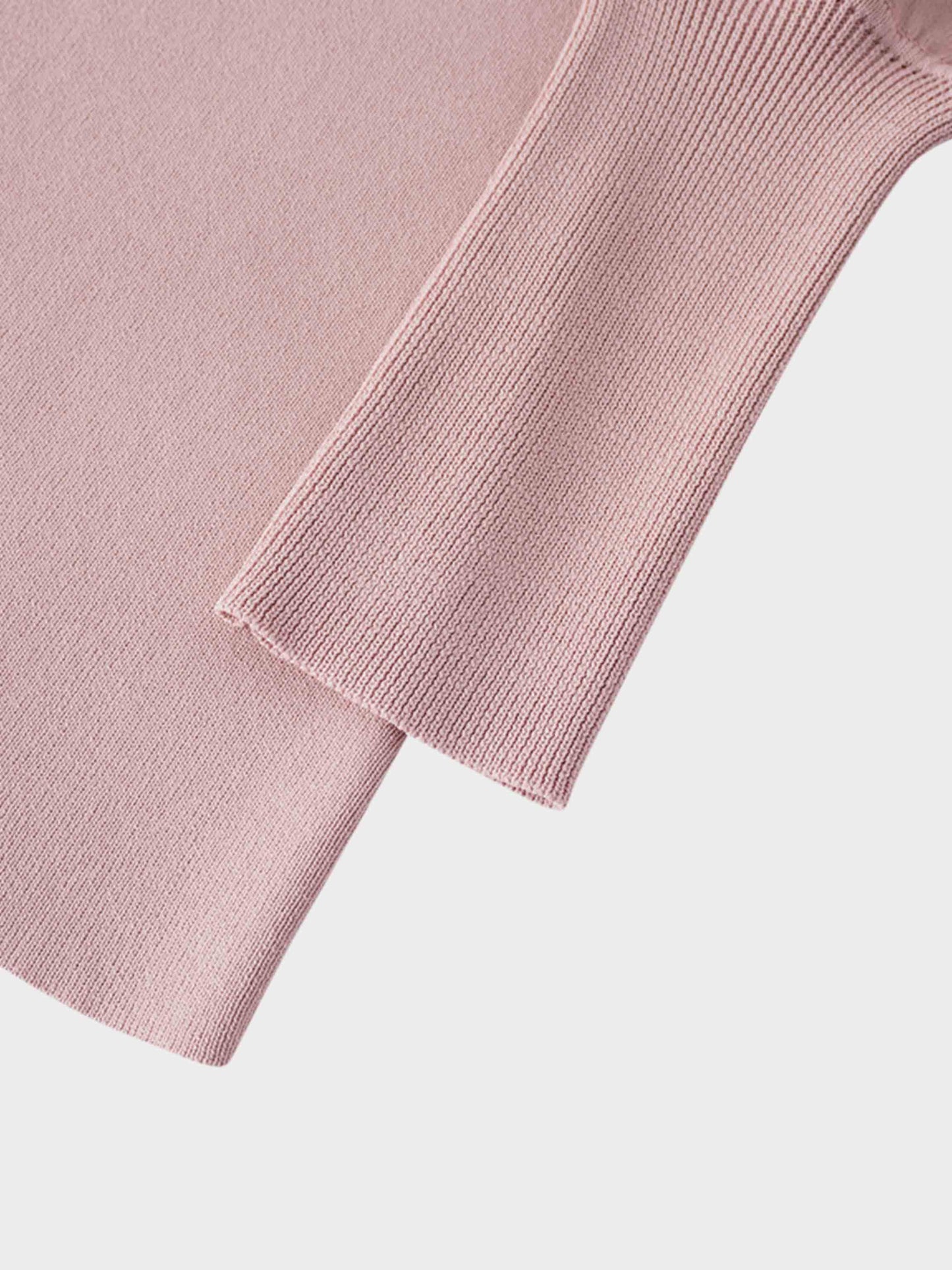 High Cuff Sweater-Blush-4