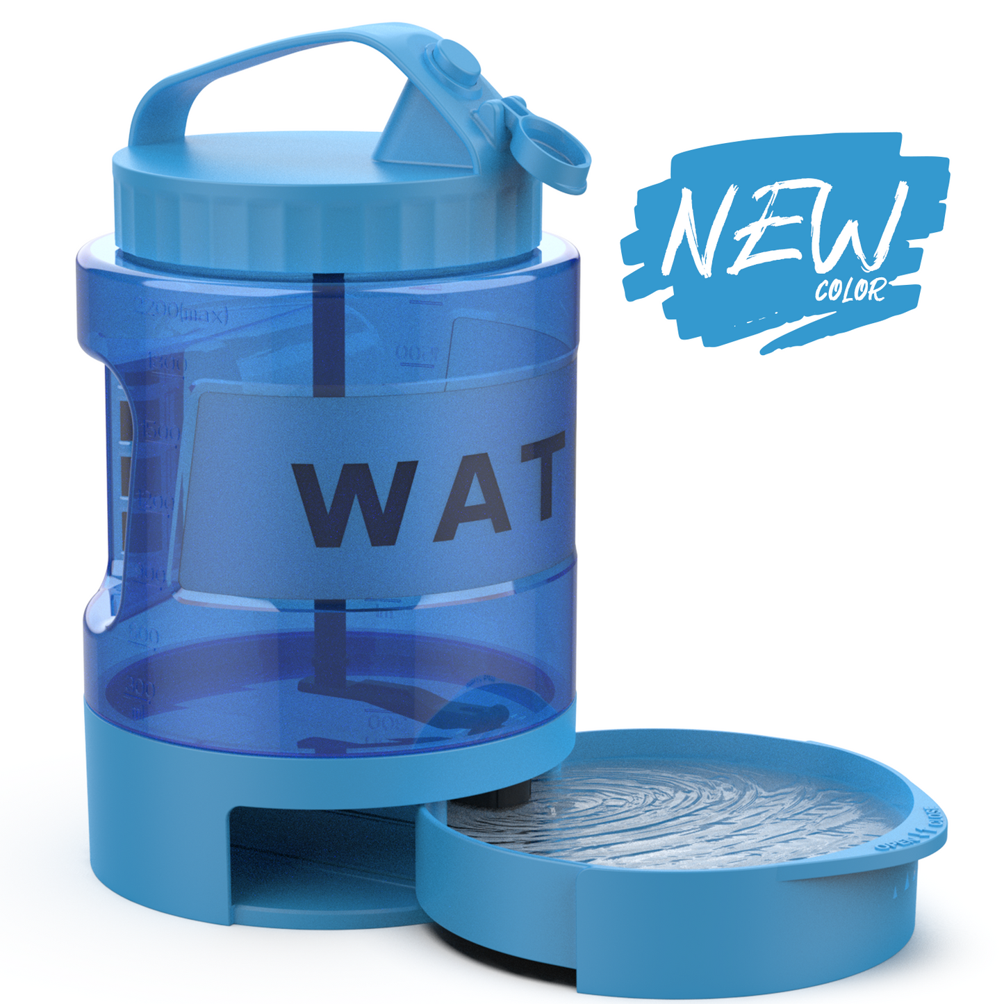 Large Dog Travel Water Bowl Dispenser-7