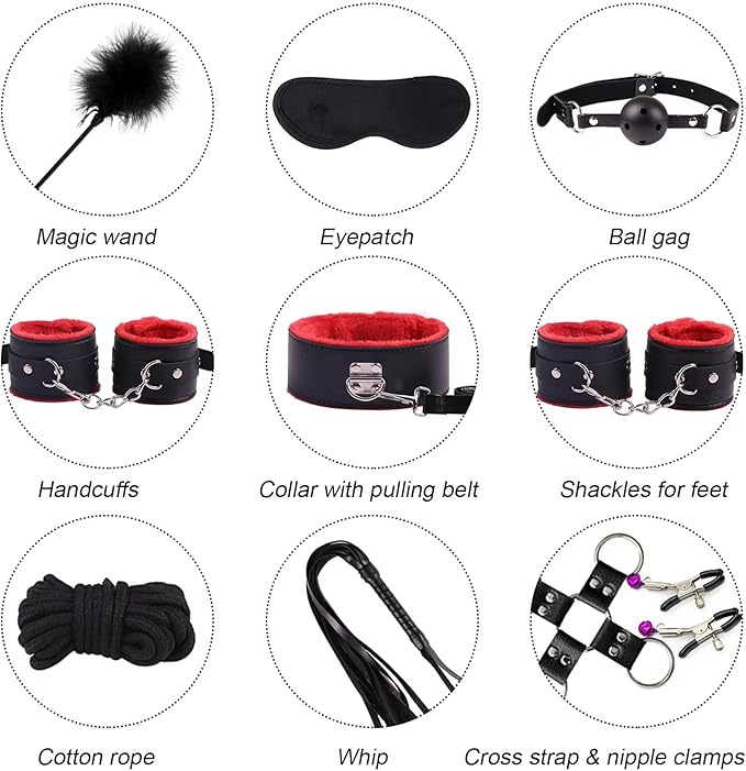 SanguineSurrender Comprehensive BDSM Sex Kit-2
