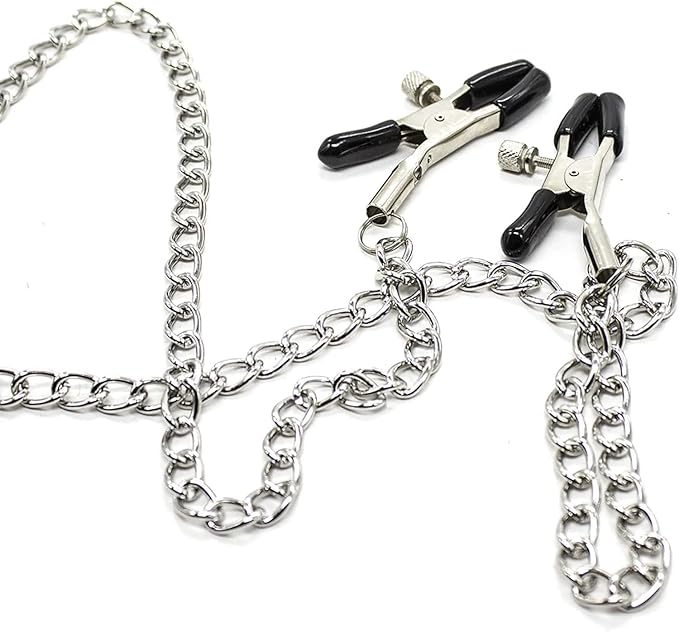 SensationBalance BDSM Nipple Clamps Penis Cage-1