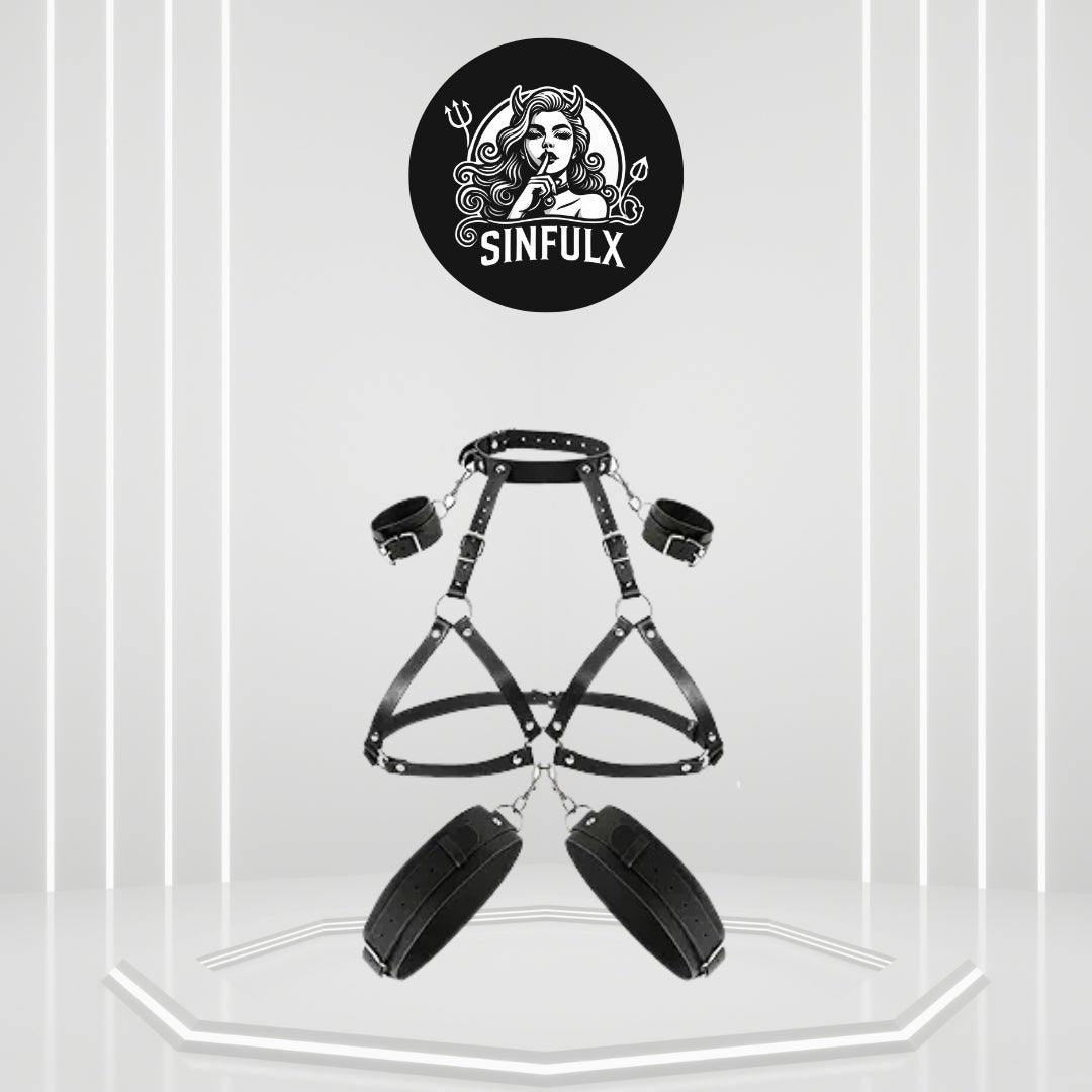TotalEmbrace BDSM Breast Control Bondage Restraints-0