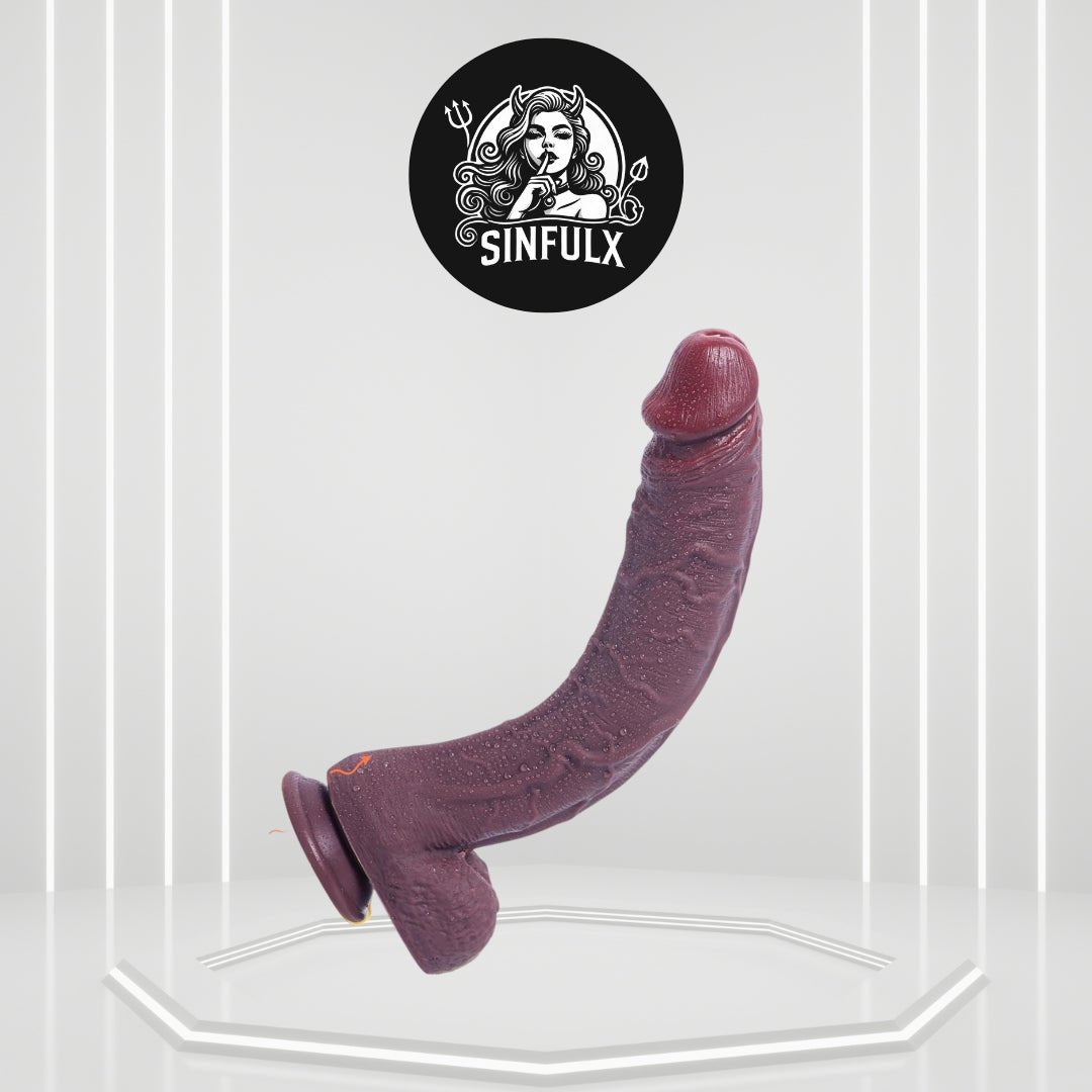 CoffeeBean 12" Huge Realistic Dildo-0