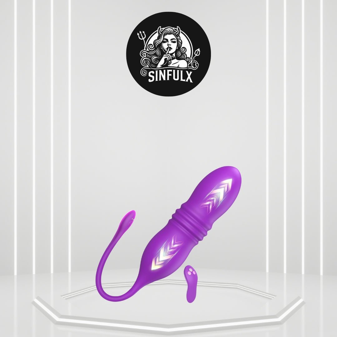 AetherNest Thrusting Remote Control Egg Vibrator-0