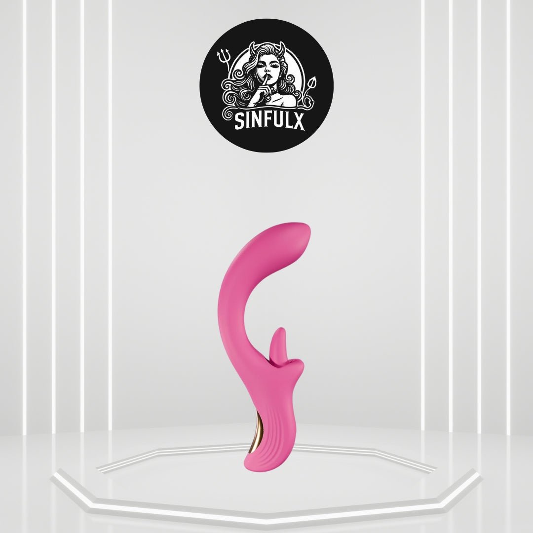 GildedAura Clitoral Licking Dildo Vibrator-0