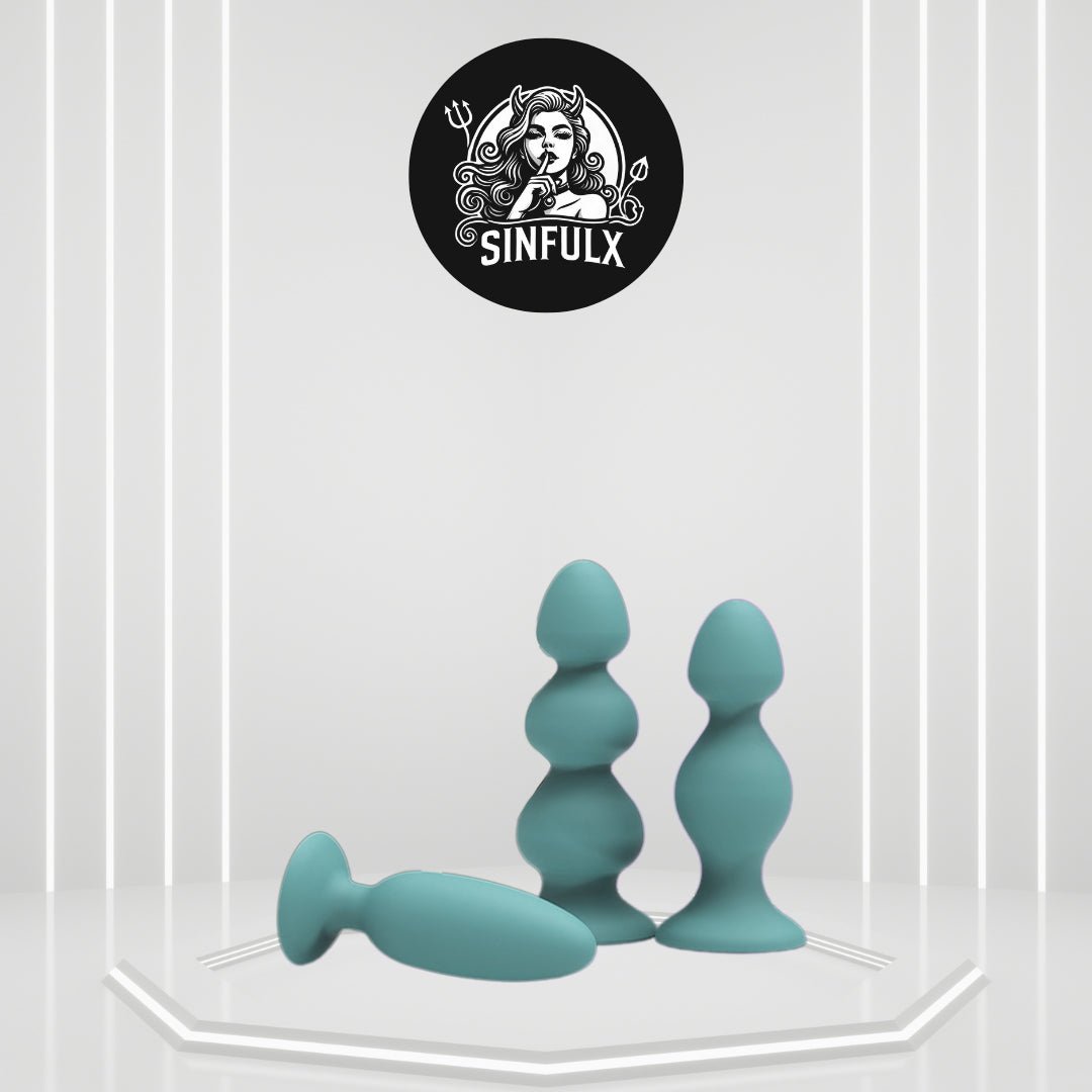 PhantomCharm Weighted Butt Plug Set-0