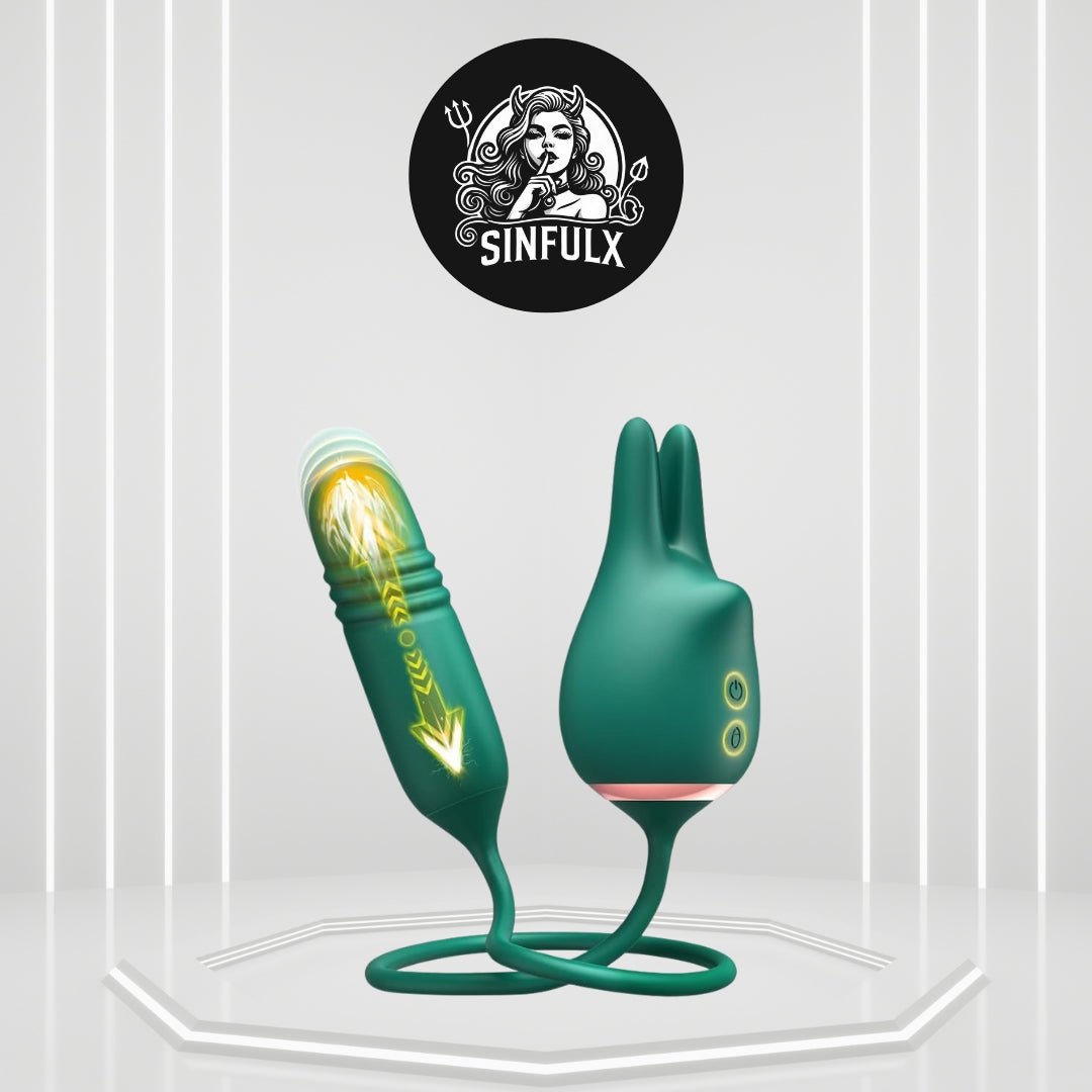 LustRabbit Thrusting Dildo Clitoral Vibrator-0