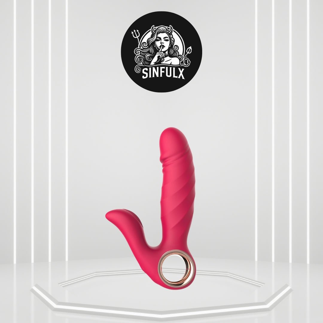 DualMotion 2-in-1 Thrusting & Vibrating G-Spot Clitoral Vibrator | Waterproof & Quiet-0