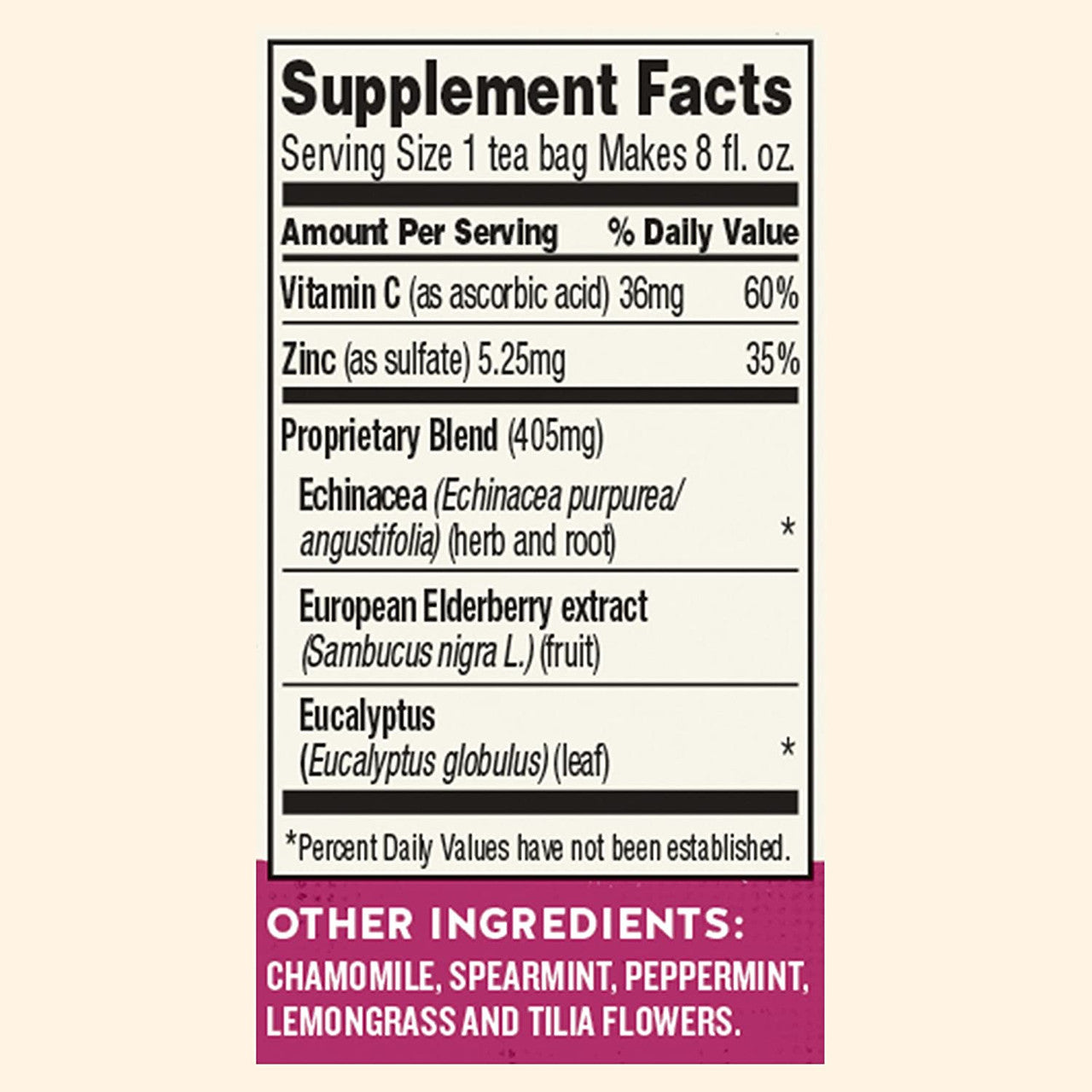 Celestial Seasonings Sleepytime Echinacea C Wellness Tea (6x20bag)-2