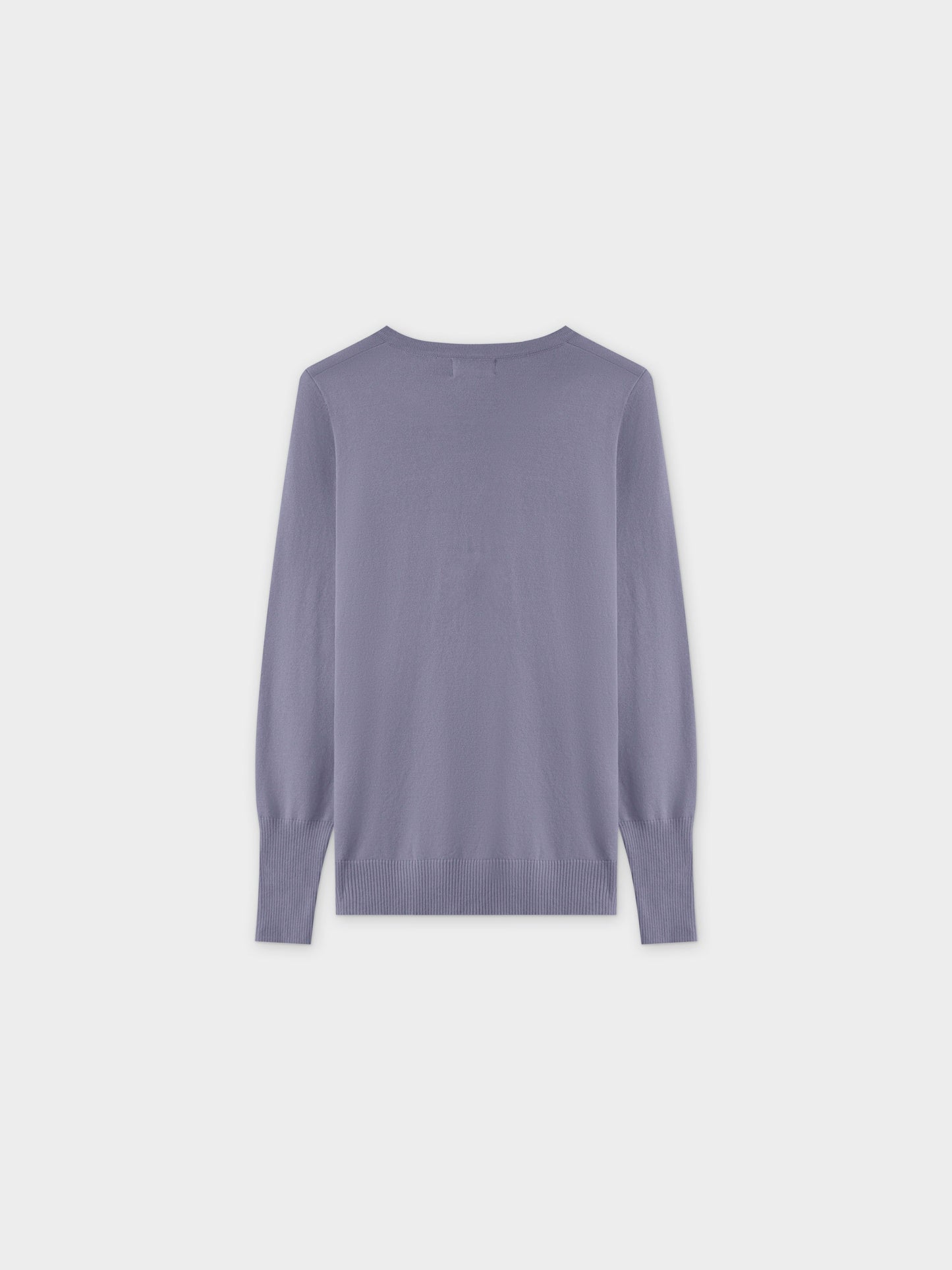 Basic Crew Sweater LS-Denim Blue-1