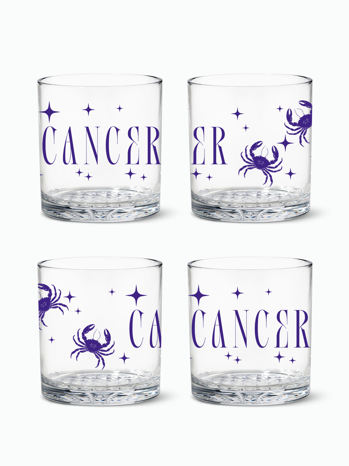 Cancer - RESERVE 12oz Old Fashioned Tritan™ Copolyester Glass-0