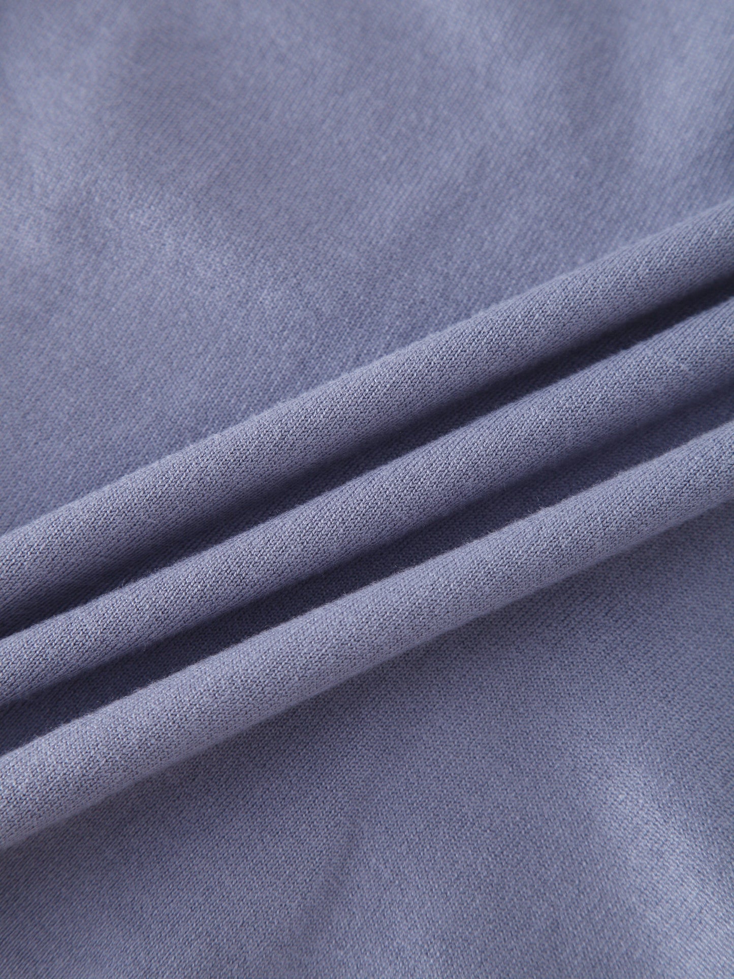 Basic Crew Sweater LS-Denim Blue-4