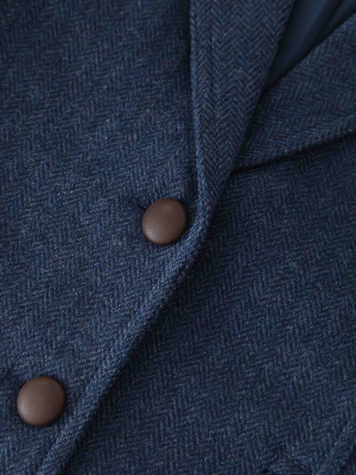Fitted Blazer-Denim Blue-4