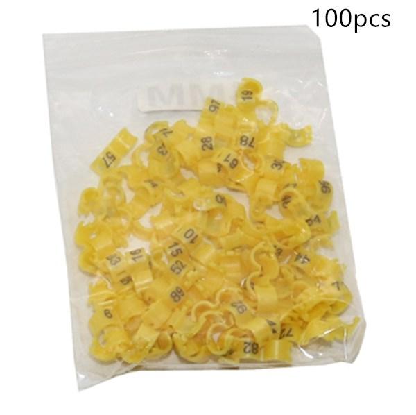 Vibrant Bird Foot Ring Assortment - Enhance Your Avian Collection!-7