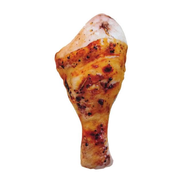 Vegetable Drumstick Chew Toy - Interactive Squeaky Toy For Dogs And Cats-17