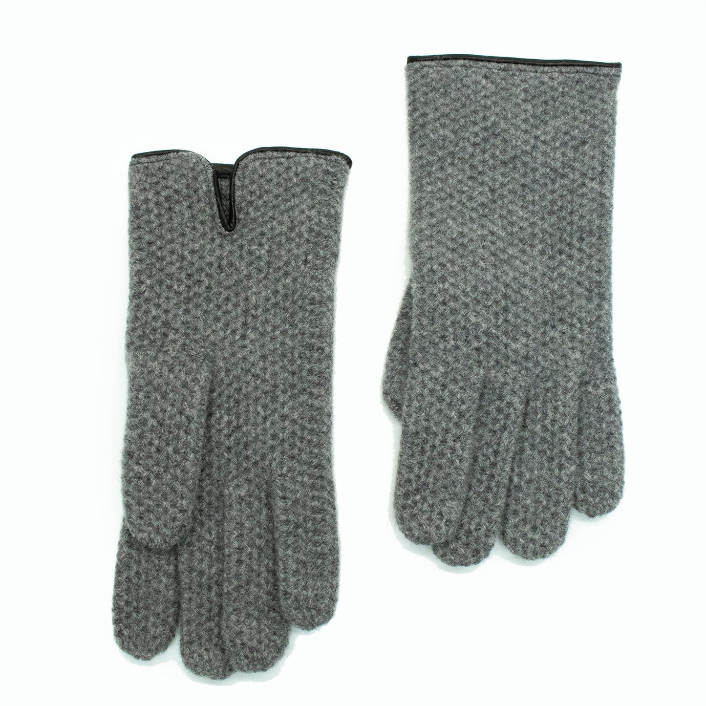 CASHMERE HONEYCOMB GLOVES-5