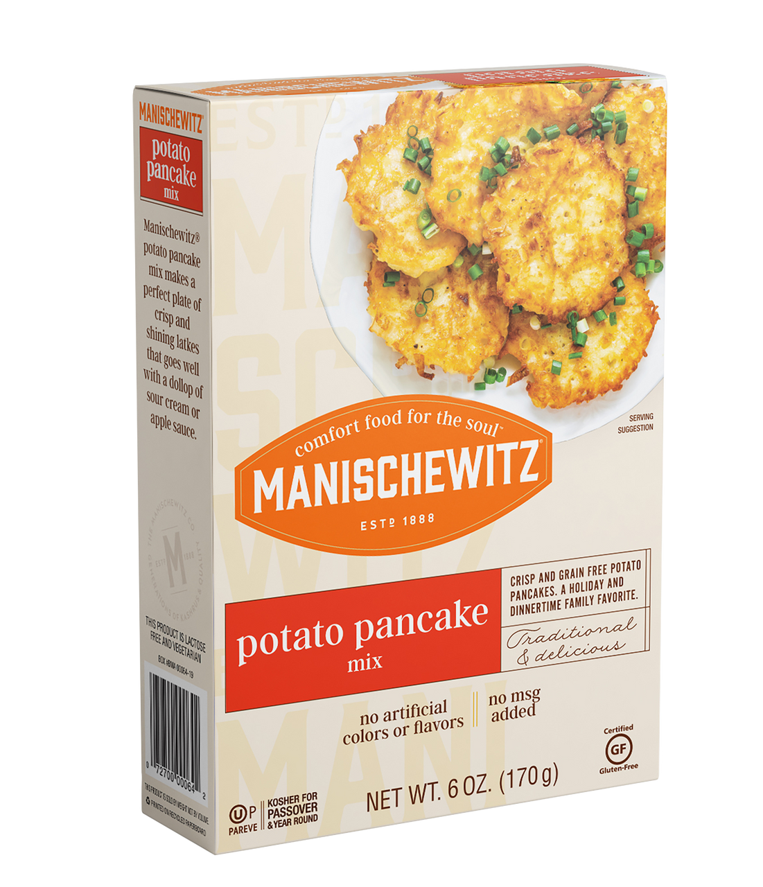Manischewitz Potato Pancake Mix (12x6 Oz)-0