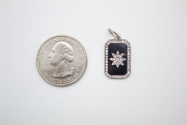 18K Gold Filled Star Tag Plate-3