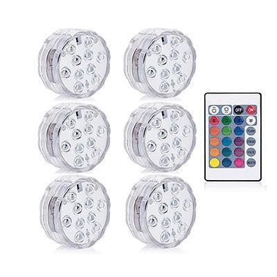 16 Colors Rgb Submersible Pool Light With Rf Remote Control - Illuminate Your Water Wonderland-14