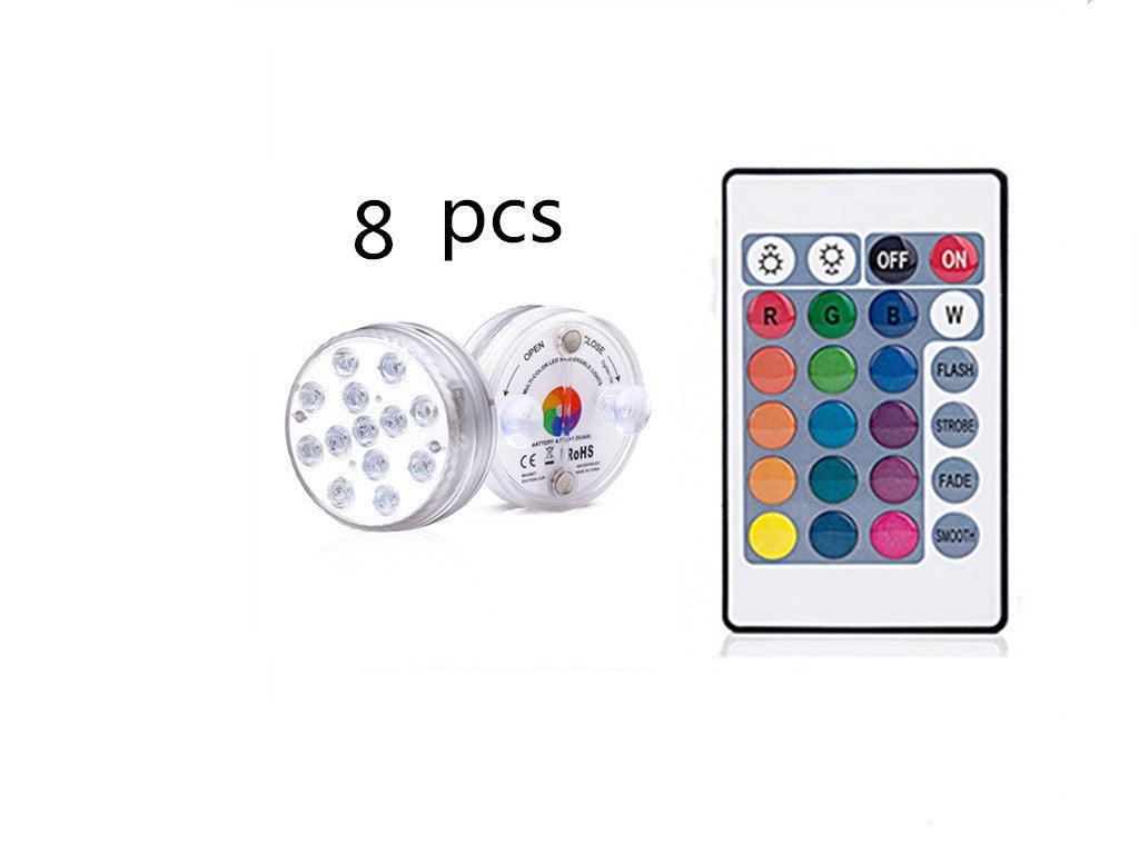 16 Colors Rgb Submersible Pool Light With Rf Remote Control - Illuminate Your Water Wonderland-28