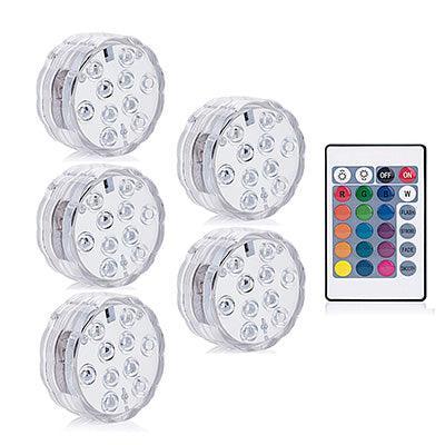 16 Colors Rgb Submersible Pool Light With Rf Remote Control - Illuminate Your Water Wonderland-13