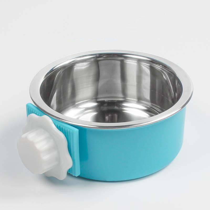 Hanging Stainless Steel Pet Bowl - The Perfect Solution For Mess-Free Feeding-4