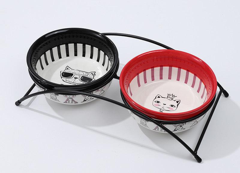 Pet Food And Water Dispenser For Cats And Dogs-3
