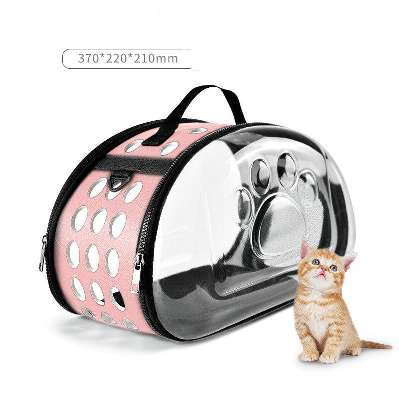 Portable Pet Carrier Bag: The Ultimate Foldable Travel Companion For Cats And Dogs-2