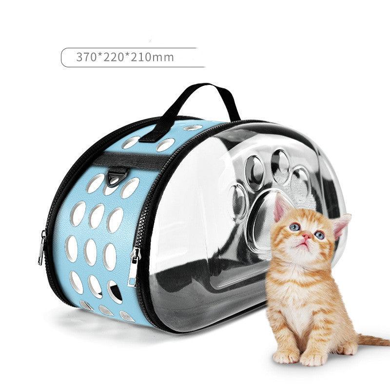 Portable Pet Carrier Bag: The Ultimate Foldable Travel Companion For Cats And Dogs-1