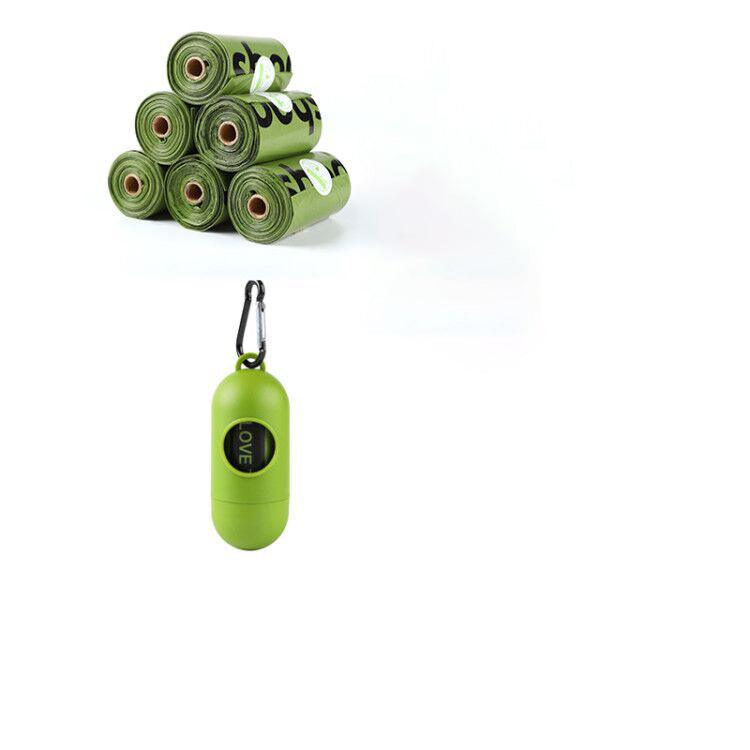 Eco-Friendly Pet Waste Bag Set: Convenient, Biodegradable, And Dispenser Included-7