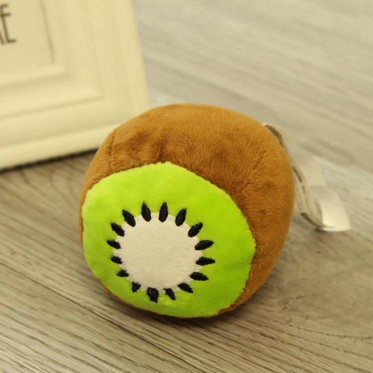 Furry Friends Fruit And Veggie Plush Pet Toys-13