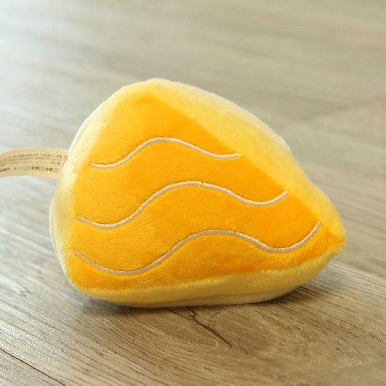 Furry Friends Fruit And Veggie Plush Pet Toys-1