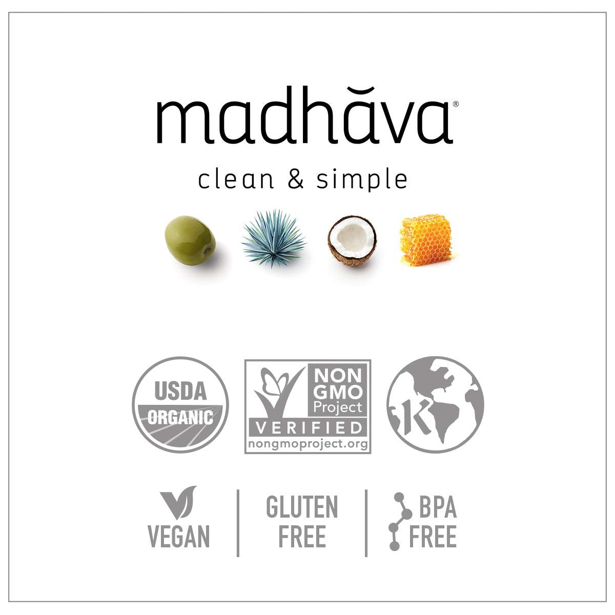 Madhava Agave Nectar (6x23.5OZ )-6